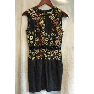 RACHEL by Rachel Roy Animal Print Mini Dress Sz 2